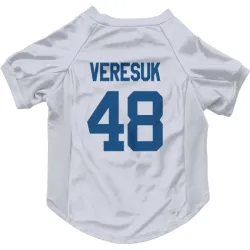 Indianapolis Colts Devin Veresuk White Pet Jersey for Dog & Cat