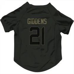 Indianapolis Colts DJ Giddens Black Service Pet Jersey for Dog & Cat