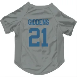 Indianapolis Colts DJ Giddens Gray Pet Jersey for Dog & Cat