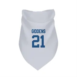 Indianapolis Colts DJ Giddens White Pet Bandana for Dog & Cat