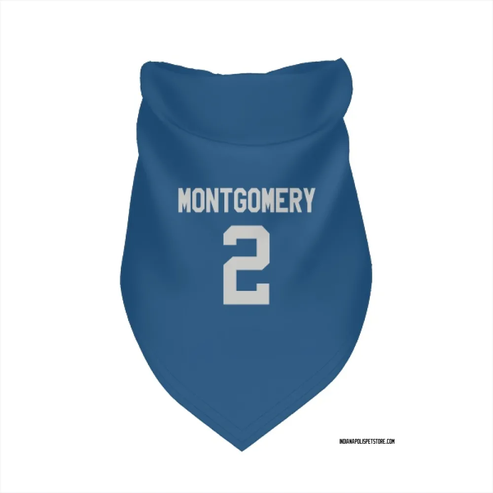 Indianapolis Colts D.J. Montgomery Royal Pet Bandana for Dog & Cat