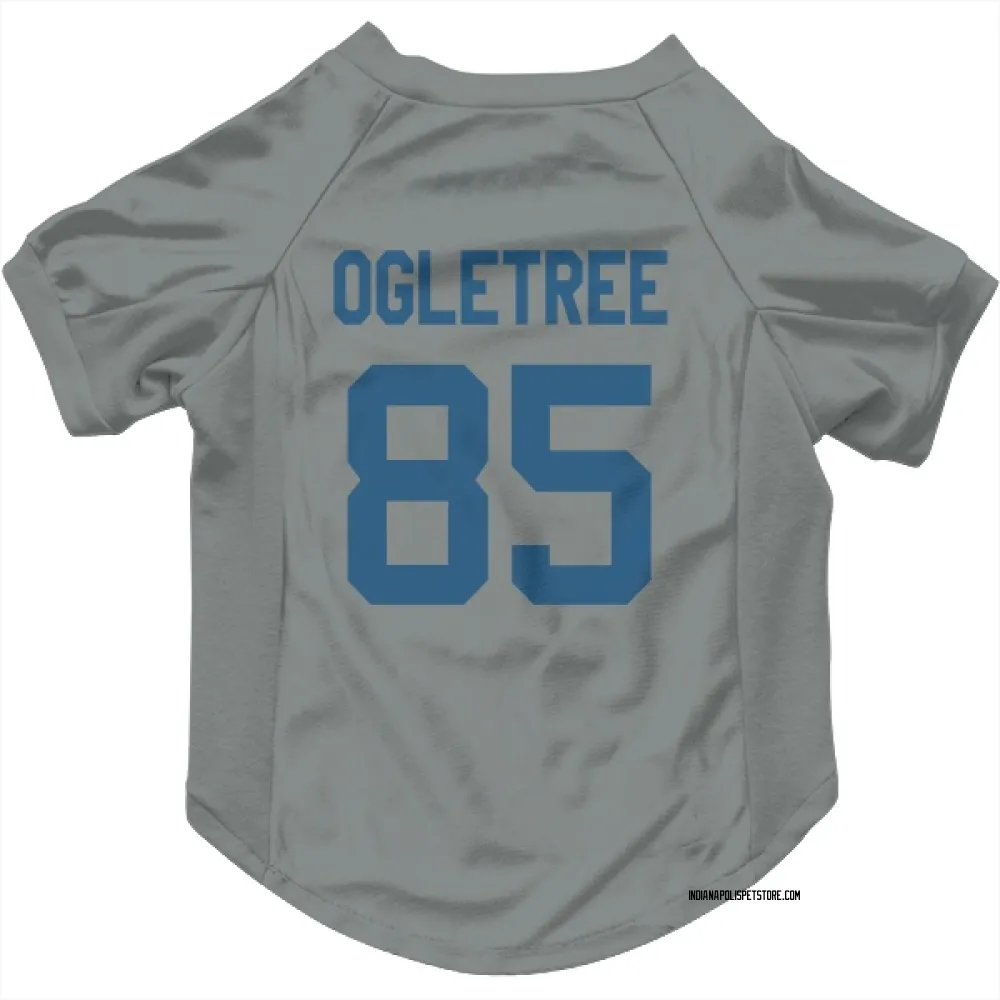 Indianapolis Colts Drew Ogletree Gray Pet Jersey for Dog & Cat