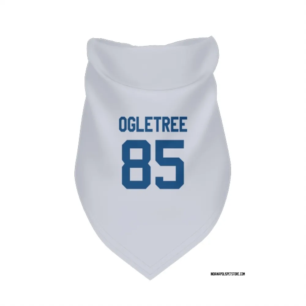 Indianapolis Colts Drew Ogletree White Pet Bandana for Dog & Cat