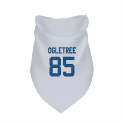 Indianapolis Colts Drew Ogletree White Pet Bandana for Dog & Cat