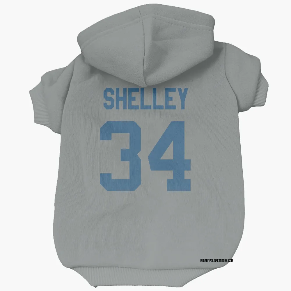 Indianapolis Colts Duke Shelley Gray Pet Hoodie for Dog & Cat