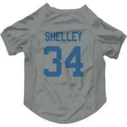 Indianapolis Colts Duke Shelley Gray Pet Jersey for Dog & Cat