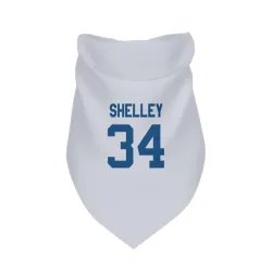 Indianapolis Colts Duke Shelley White Pet Bandana for Dog & Cat