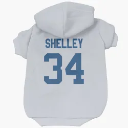 Indianapolis Colts Duke Shelley White Pet Hoodie for Dog & Cat