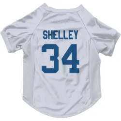 Indianapolis Colts Duke Shelley White Pet Jersey for Dog & Cat