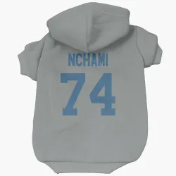 Indianapolis Colts Durell Nchami Gray Pet Hoodie for Dog & Cat