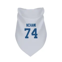 Indianapolis Colts Durell Nchami White Pet Bandana for Dog & Cat