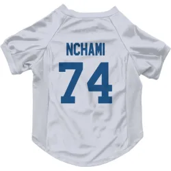Indianapolis Colts Durell Nchami White Pet Jersey for Dog & Cat