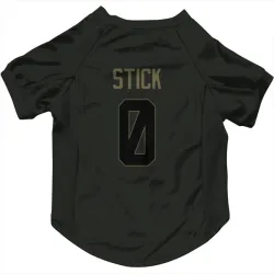 Indianapolis Colts Easton Stick Black Service Pet Jersey for Dog & Cat