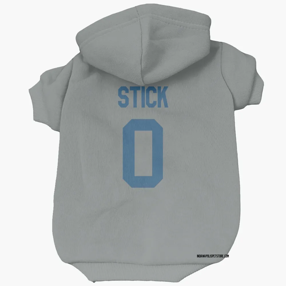 Indianapolis Colts Easton Stick Gray Pet Hoodie for Dog & Cat