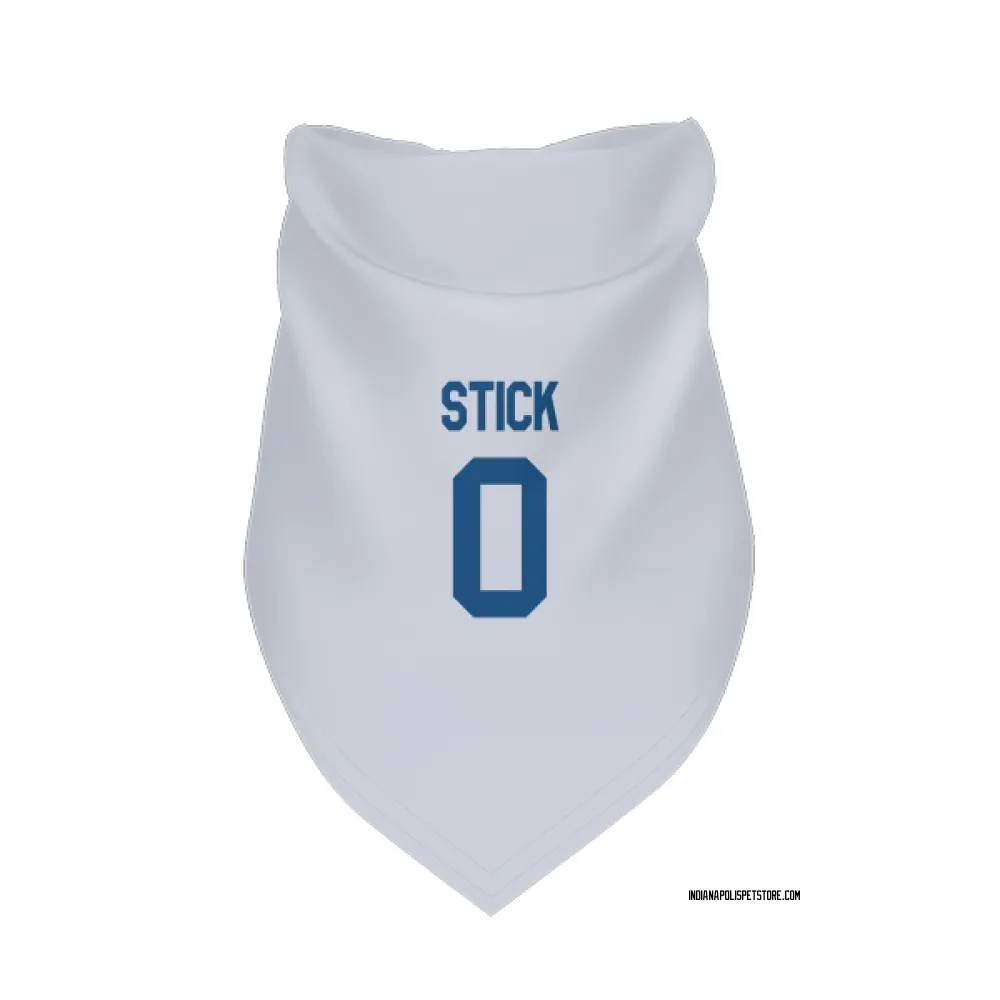 Indianapolis Colts Easton Stick White Pet Bandana for Dog & Cat