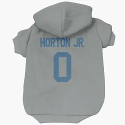 Indianapolis Colts EJ Horton Jr. Gray Pet Hoodie for Dog & Cat