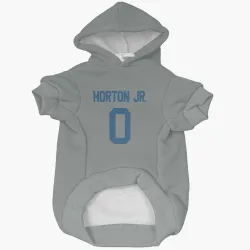 Indianapolis Colts EJ Horton Jr. Gray Pet Hoodie for Dog & Cat