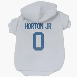 Indianapolis Colts EJ Horton Jr. White Pet Hoodie for Dog & Cat