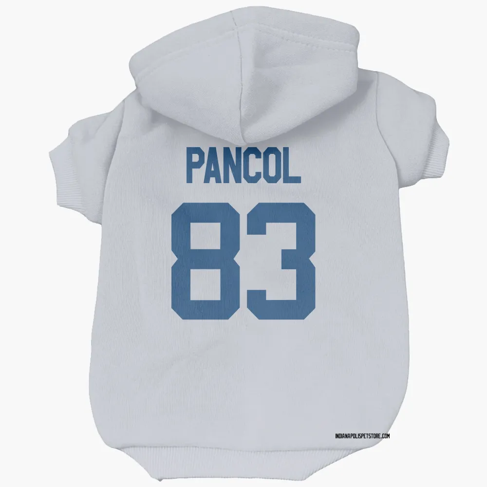 Indianapolis Colts Eli Pancol White Pet Hoodie for Dog & Cat