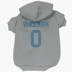Indianapolis Colts Geno VanDeMark Gray Pet Hoodie for Dog & Cat