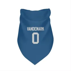 Indianapolis Colts Geno VanDeMark Royal Pet Bandana for Dog & Cat