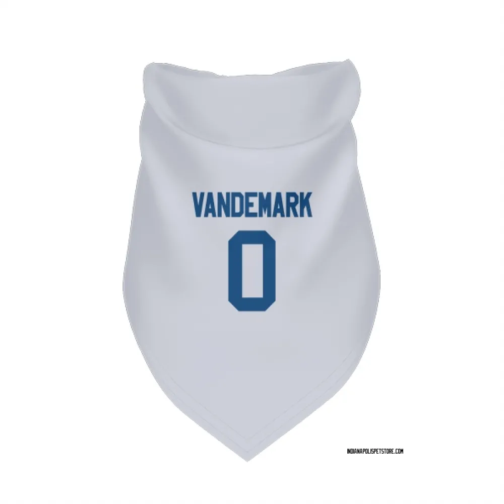 Indianapolis Colts Geno VanDeMark White Pet Bandana for Dog & Cat