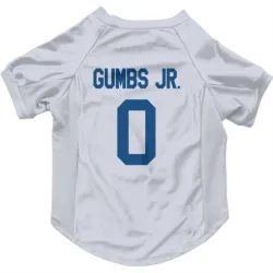 Indianapolis Colts George Gumbs Jr. White Pet Jersey for Dog & Cat