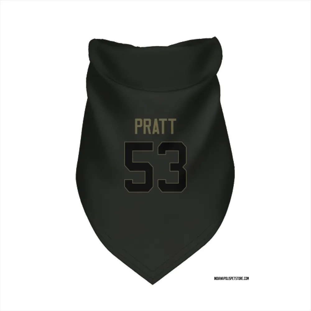 Indianapolis Colts Germaine Pratt Black Service Pet Bandana for Dog & Cat