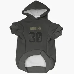 Indianapolis Colts Hunter Wohler Black Service Pet Hoodie for Dog & Cat