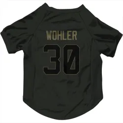 Indianapolis Colts Hunter Wohler Black Service Pet Jersey for Dog & Cat