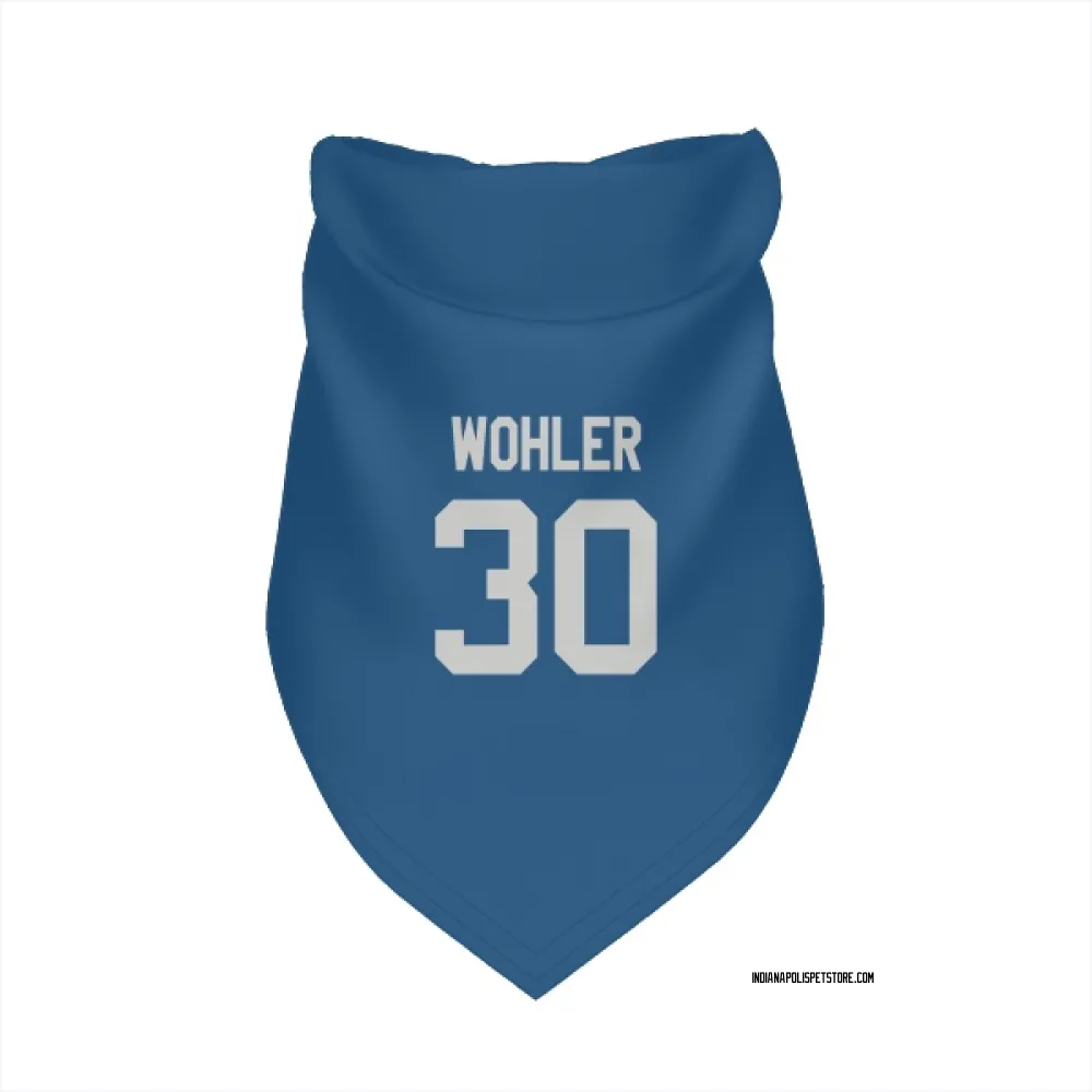 Indianapolis Colts Hunter Wohler Royal Pet Bandana for Dog & Cat
