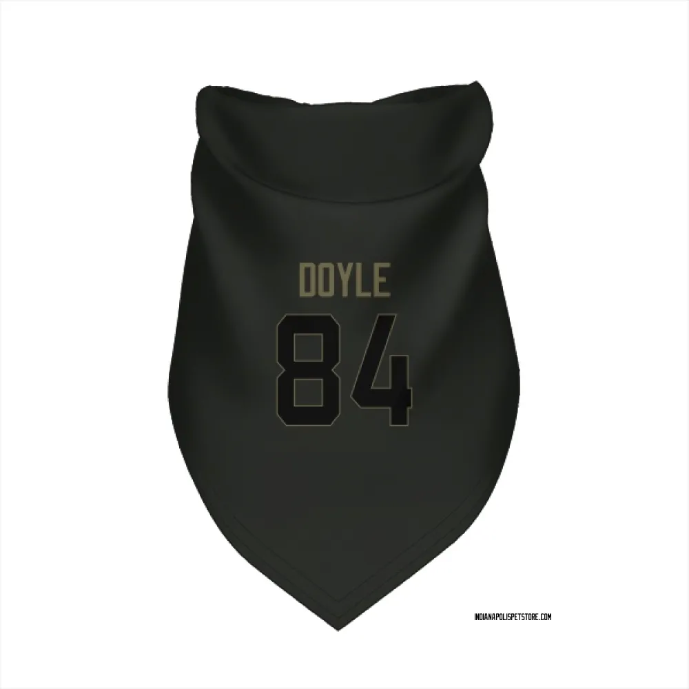 Indianapolis Colts Jack Doyle Black Service Pet Bandana for Dog & Cat