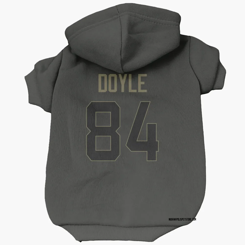 Indianapolis Colts Jack Doyle Black Service Pet Hoodie for Dog & Cat