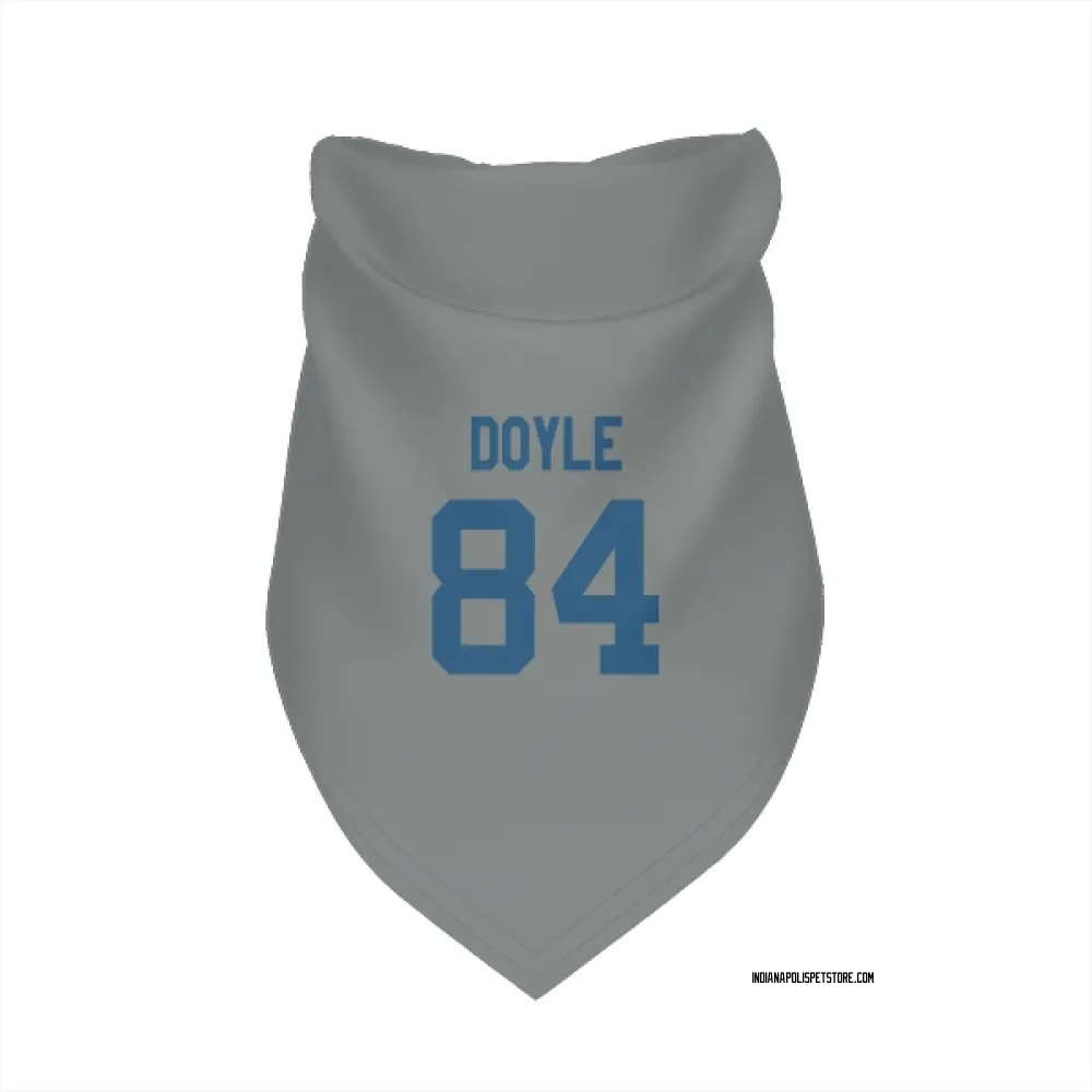 Indianapolis Colts Jack Doyle Gray Pet Bandana for Dog & Cat