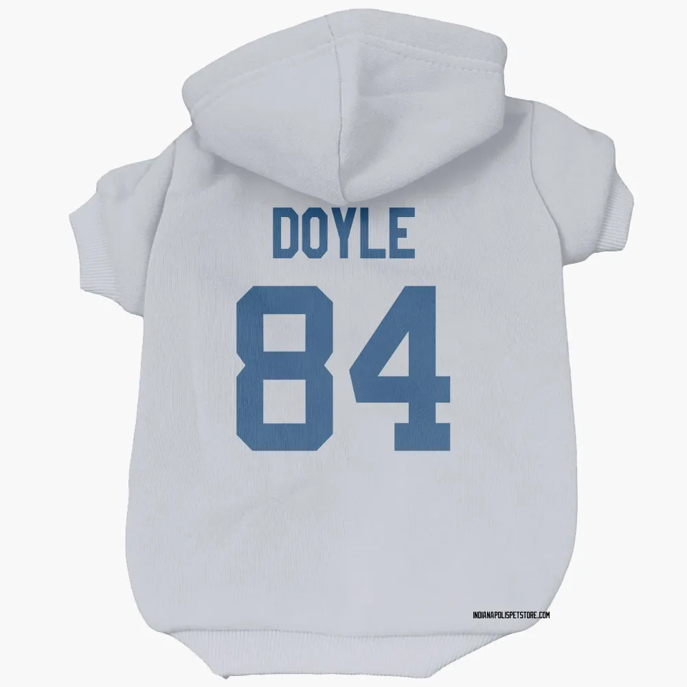 Indianapolis Colts Jack Doyle White Pet Hoodie for Dog & Cat