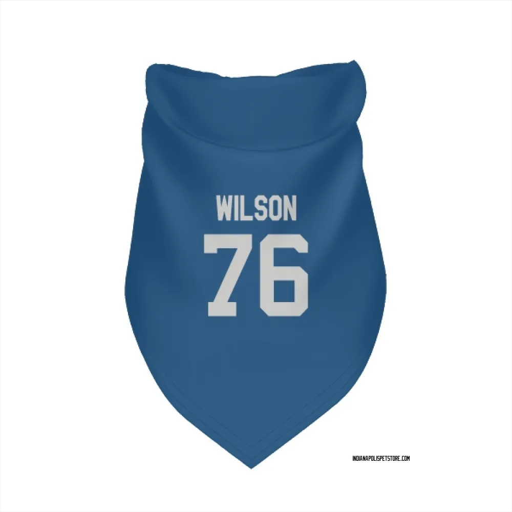 Indianapolis Colts Jack Wilson Royal Pet Bandana for Dog & Cat