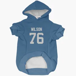 Indianapolis Colts Jack Wilson Royal Pet Hoodie for Dog & Cat