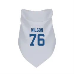 Indianapolis Colts Jack Wilson White Pet Bandana for Dog & Cat