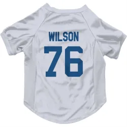 Indianapolis Colts Jack Wilson White Pet Jersey for Dog & Cat