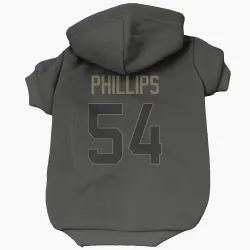 Indianapolis Colts Jacob Phillips Black Service Pet Hoodie for Dog & Cat