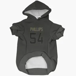 Indianapolis Colts Jacob Phillips Black Service Pet Hoodie for Dog & Cat