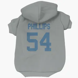 Indianapolis Colts Jacob Phillips Gray Pet Hoodie for Dog & Cat