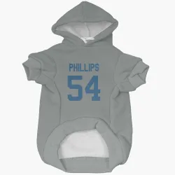 Indianapolis Colts Jacob Phillips Gray Pet Hoodie for Dog & Cat