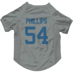 Indianapolis Colts Jacob Phillips Gray Pet Jersey for Dog & Cat