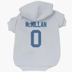 Indianapolis Colts Jai'Onte' McMillan White Pet Hoodie for Dog & Cat