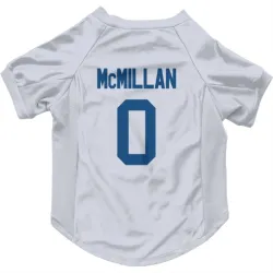 Indianapolis Colts Jai'Onte' McMillan White Pet Jersey for Dog & Cat
