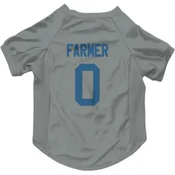 Indianapolis Colts Jalen Farmer Gray Pet Jersey for Dog & Cat
