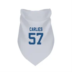 Indianapolis Colts Jaylon Carlies White Pet Bandana for Dog & Cat