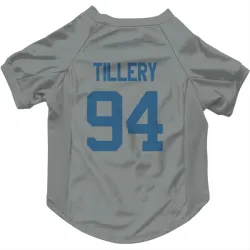 Indianapolis Colts Jerry Tillery Gray Pet Jersey for Dog & Cat
