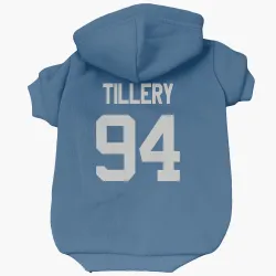 Indianapolis Colts Jerry Tillery Royal Pet Hoodie for Dog & Cat